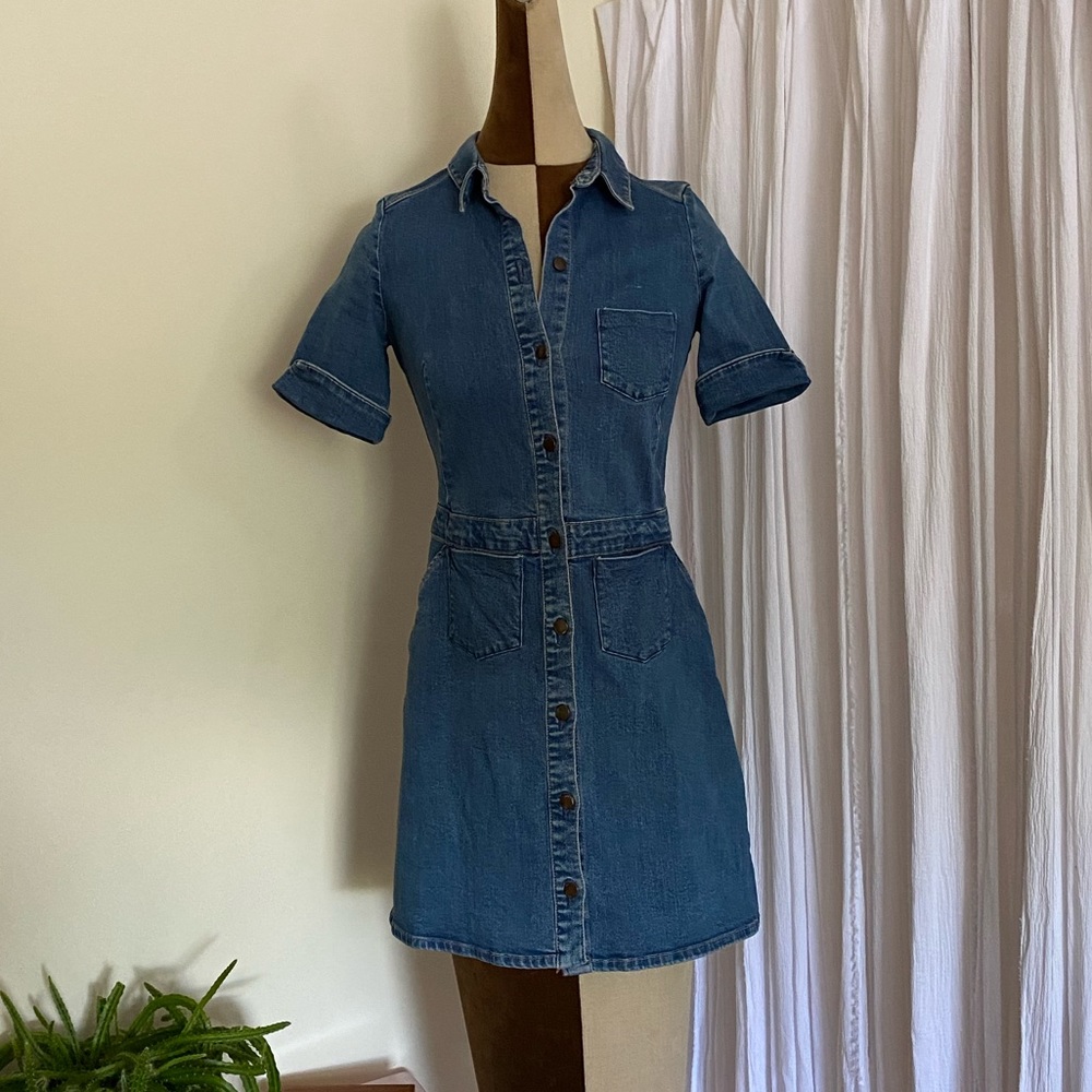 Adorable 00s Denim Mini Dress